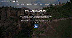 Desktop Screenshot of bodegagonzalobeltran.com